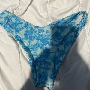 Kulani Kinis Light Blue Tropical Bikini Bottom